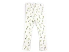 Lil Atelier coconut milk yellow blomstret legging
